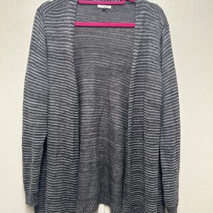 Maurice’s Grey Open Cardigan